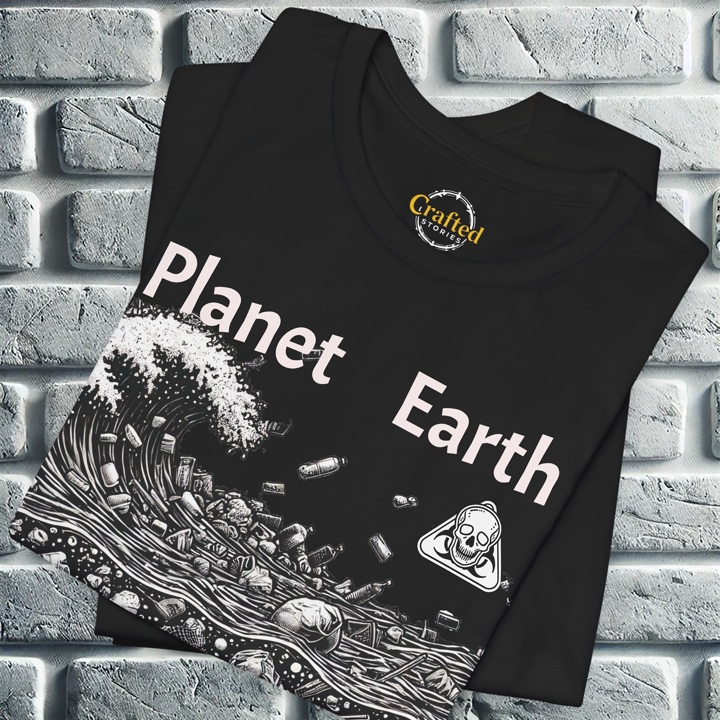 Planet Earth and Our Pollution – Eco-Conscious T-Shirt Unisex Jersey Short Sleeve 🌍♻️