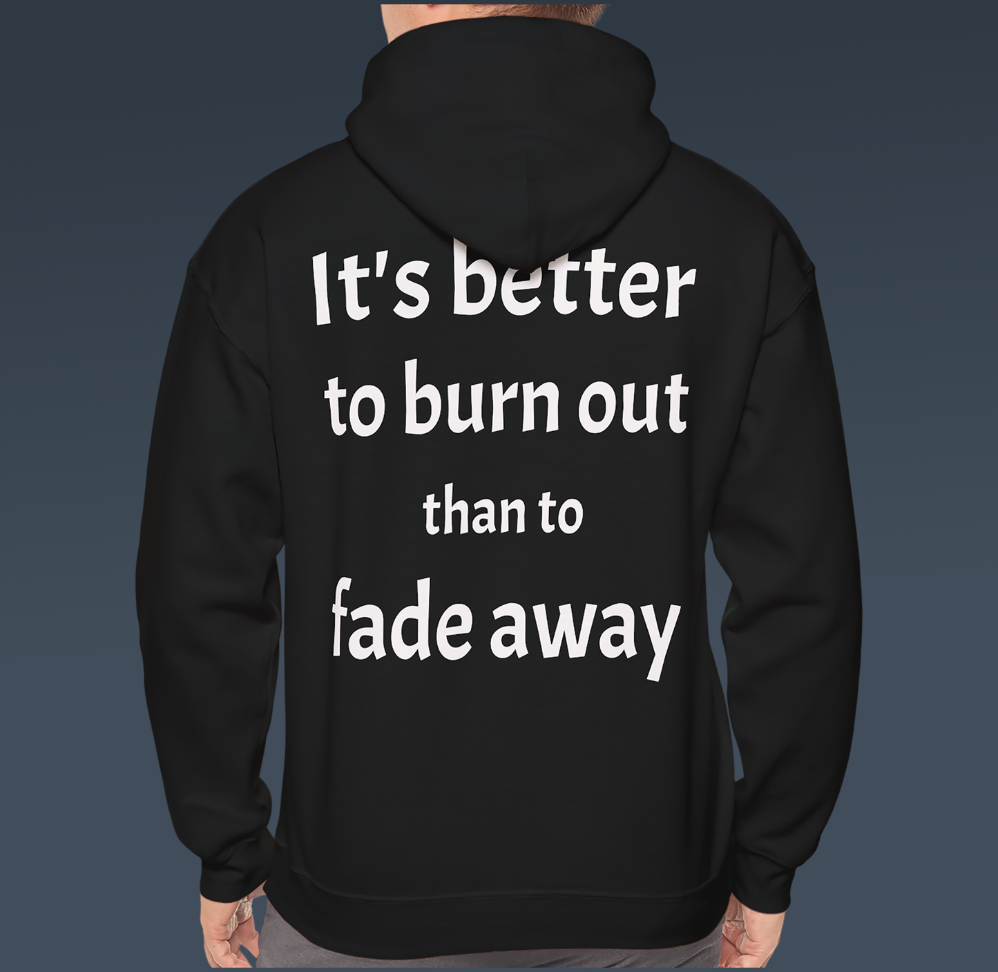 Rock `n`Roll Heavy Blend™ Hooded Sweatshirt, Men, Women, Rockers, School, Work, Drinking with Buddies, Outdoor, Indoor, Fun