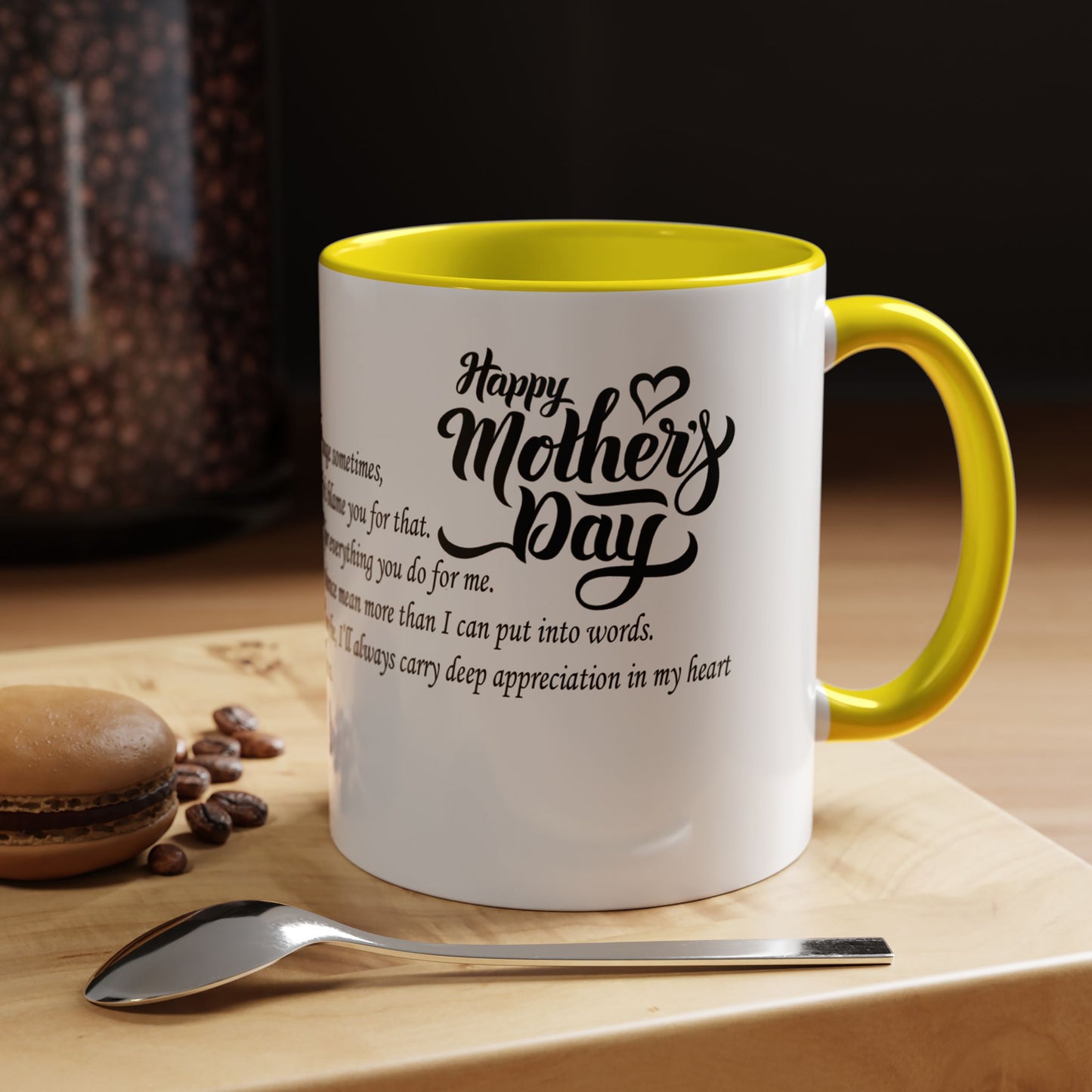 Happy Mother´s Day personalized Mug Accent Coffee Mug (11, 15oz)