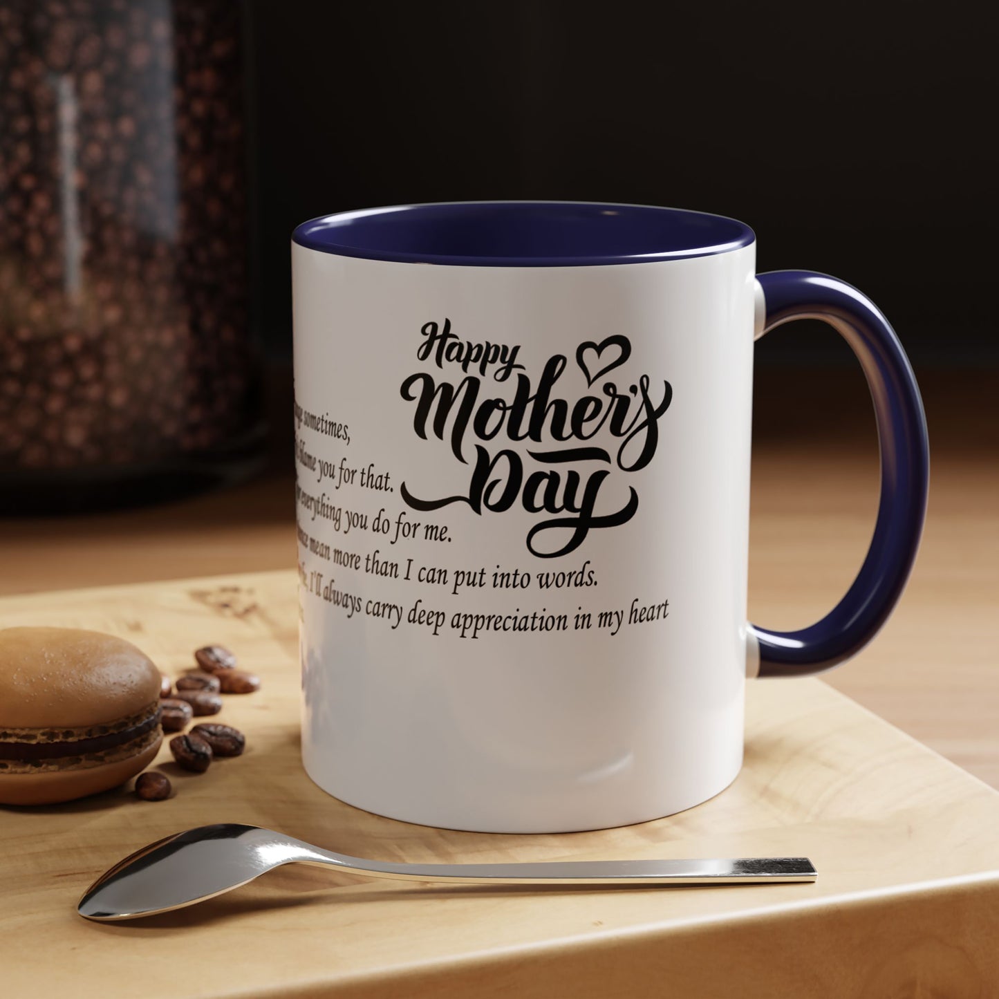 Happy Mother´s Day personalized Mug Accent Coffee Mug (11, 15oz)