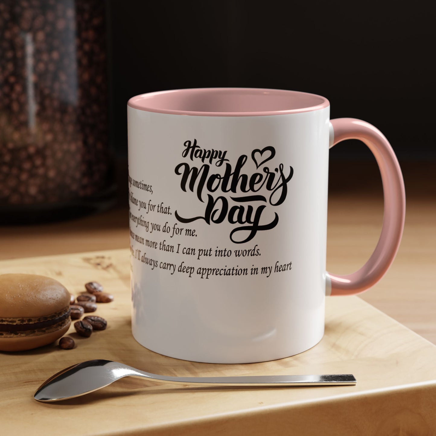 Happy Mother´s Day personalized Mug Accent Coffee Mug (11, 15oz)