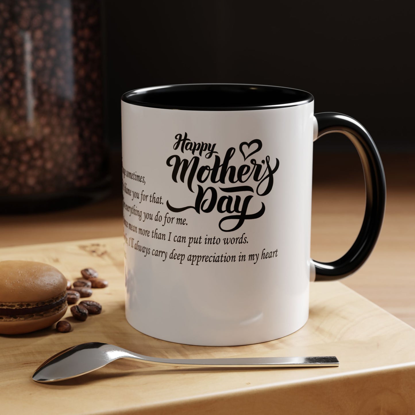 Happy Mother´s Day personalized Mug Accent Coffee Mug (11, 15oz)