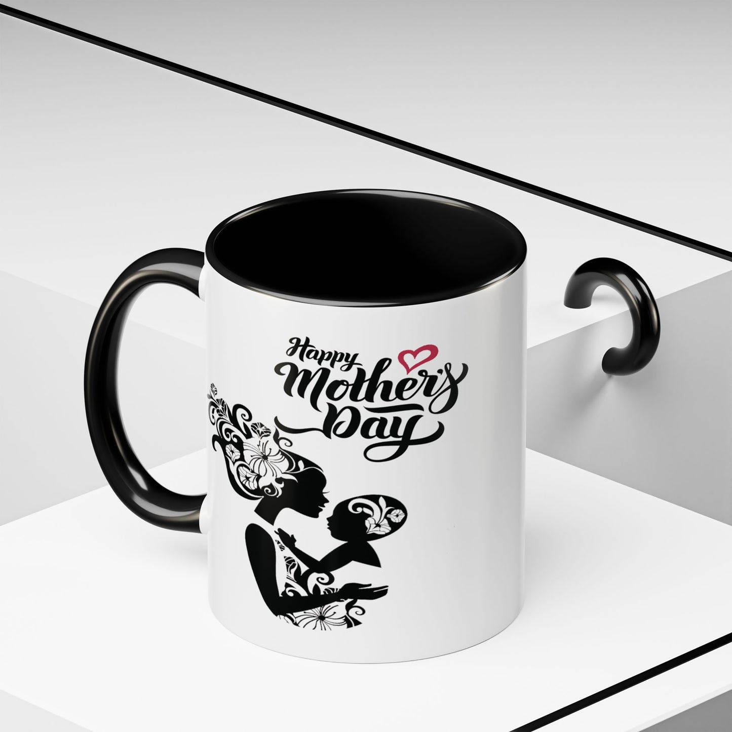 Happy Mother´s Day Accent Coffee Mug (11 oz)
