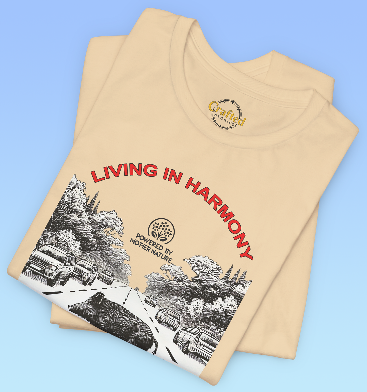 Living in Harmony- Short Sleeve Tee