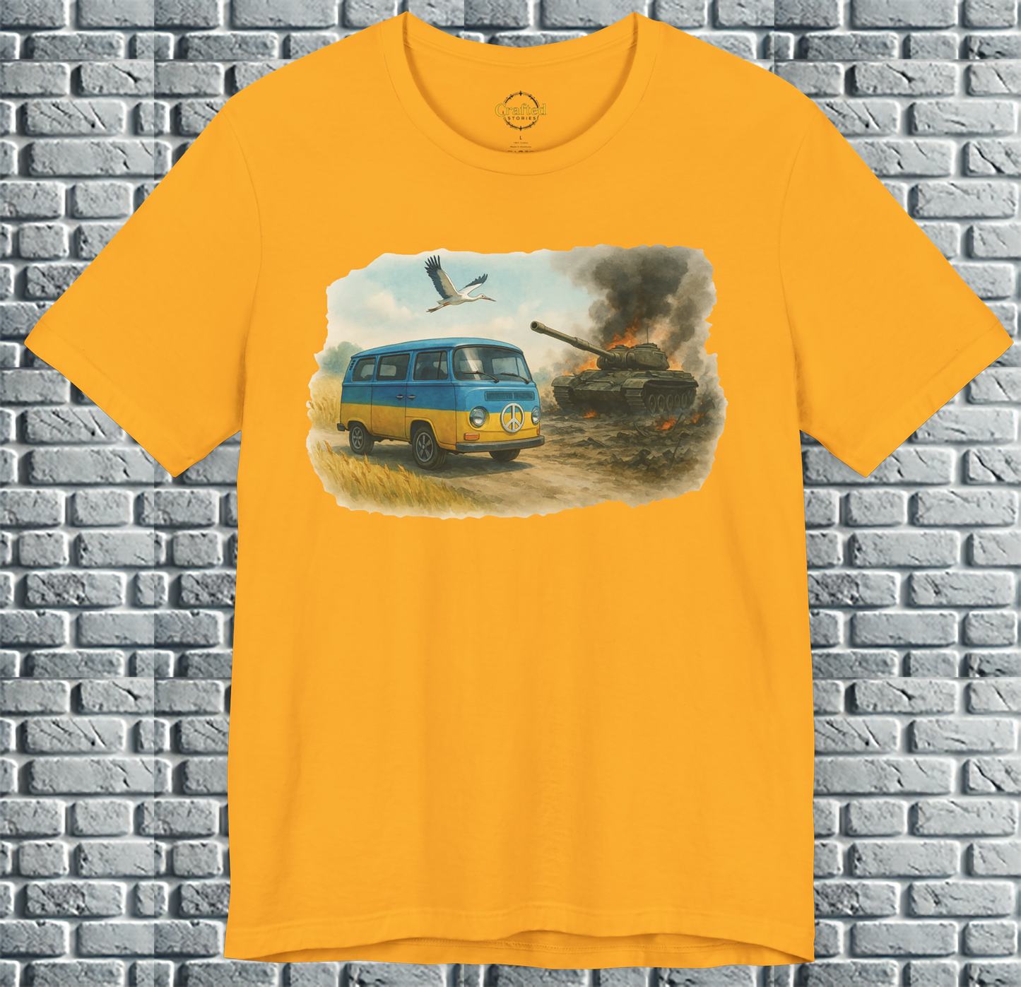 Make Peace, Not War – Ukraine Short Sleeve Tee