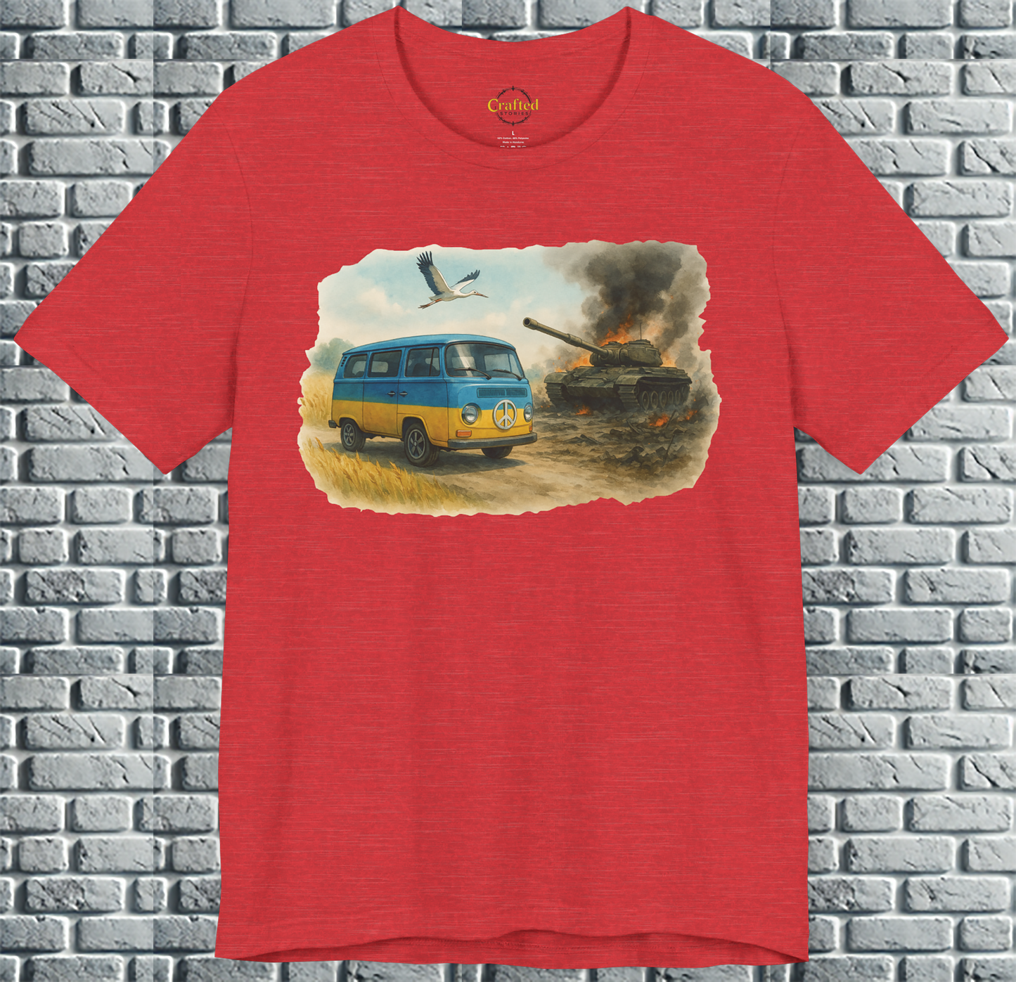 Make Peace, Not War – Ukraine Short Sleeve Tee