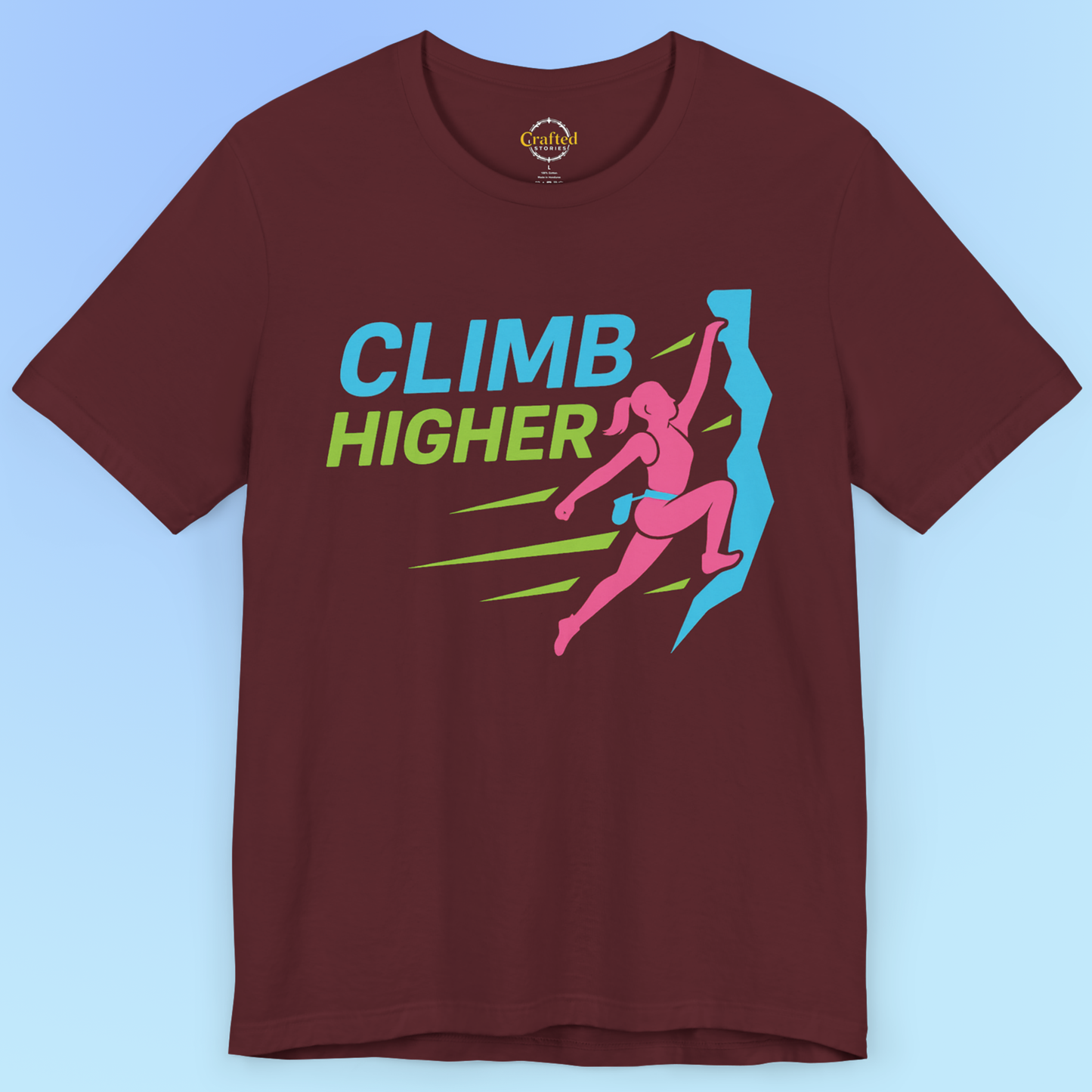 Climb Higher- Women Short Sleeve Tee