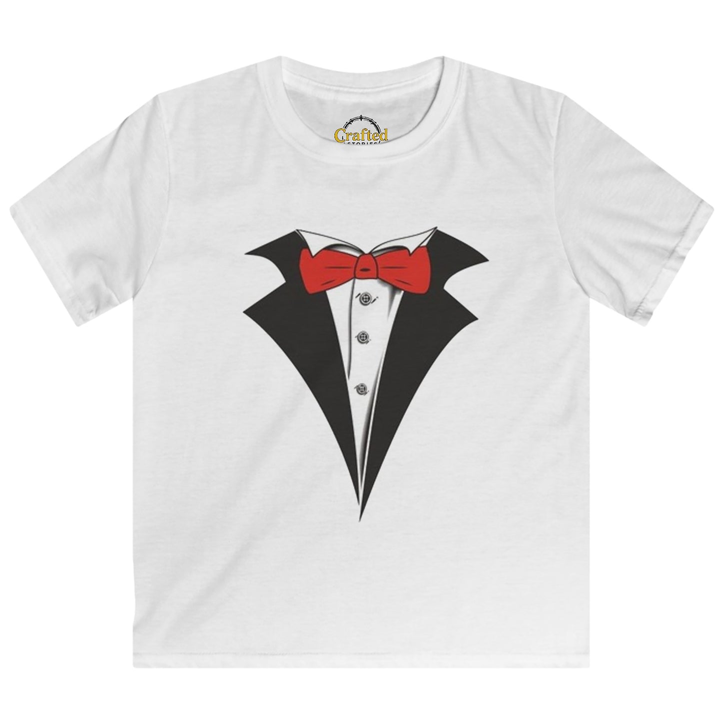 T- shirt TUXIDO red Kids Softstyle Tee