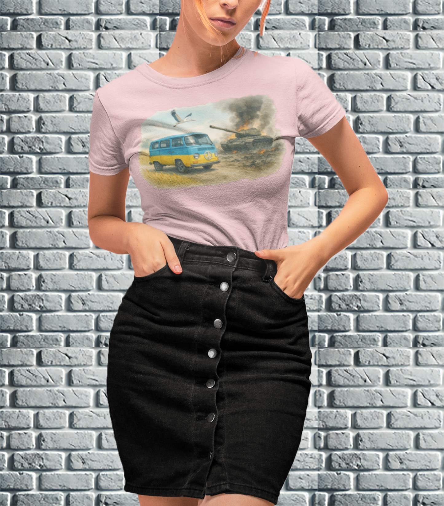Make Peace, Not War – Ukraine Short Sleeve Tee