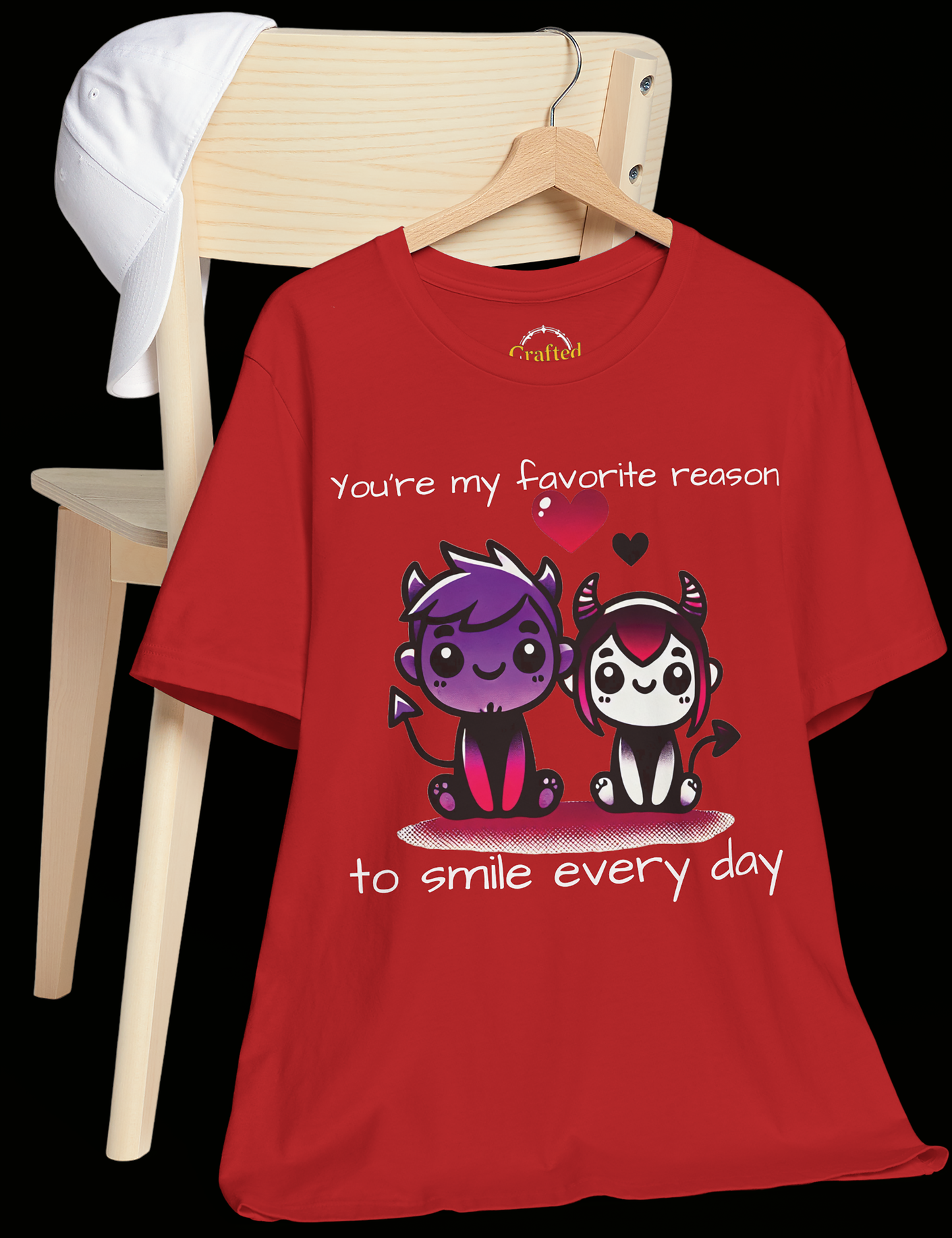 Happy Valentine`s Day Unisex Jersey Short Sleeve Tee
