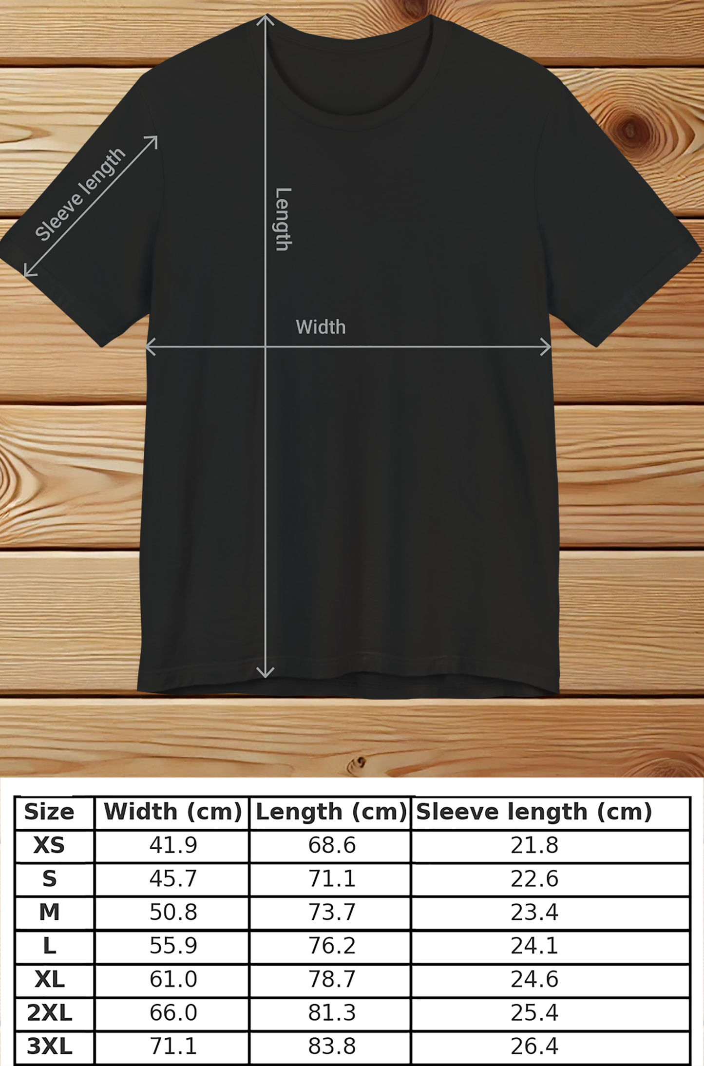 With Nature you are never alone- Unisex Jersey Short Sleeve T- shirt