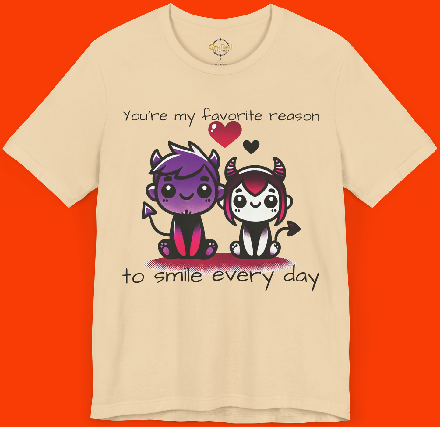 Happy Valentine`s Day Unisex Jersey Short Sleeve Tee