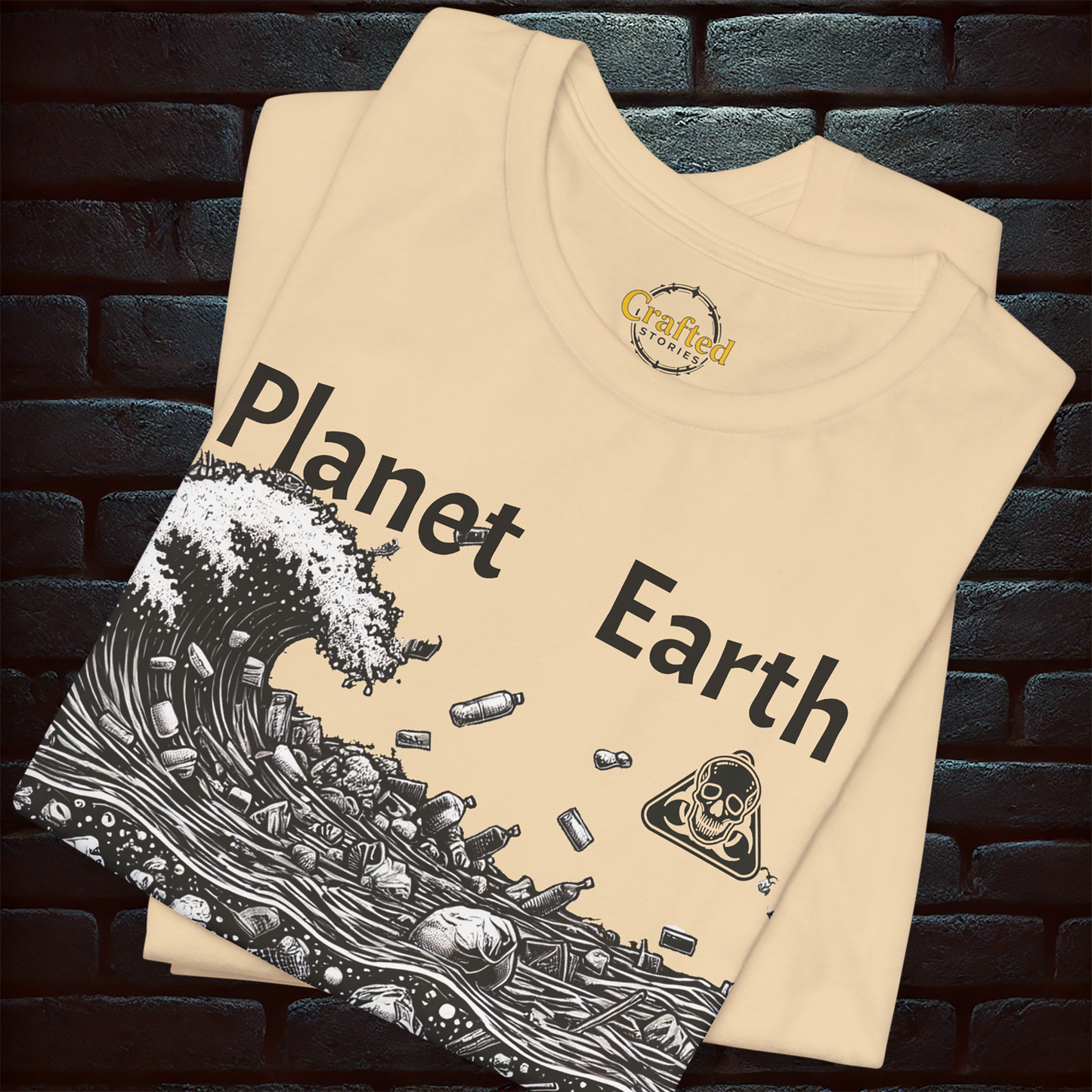 Planet Earth and Our Pollution – Eco-Conscious T-Shirt Unisex Jersey Short Sleeve 🌍♻️
