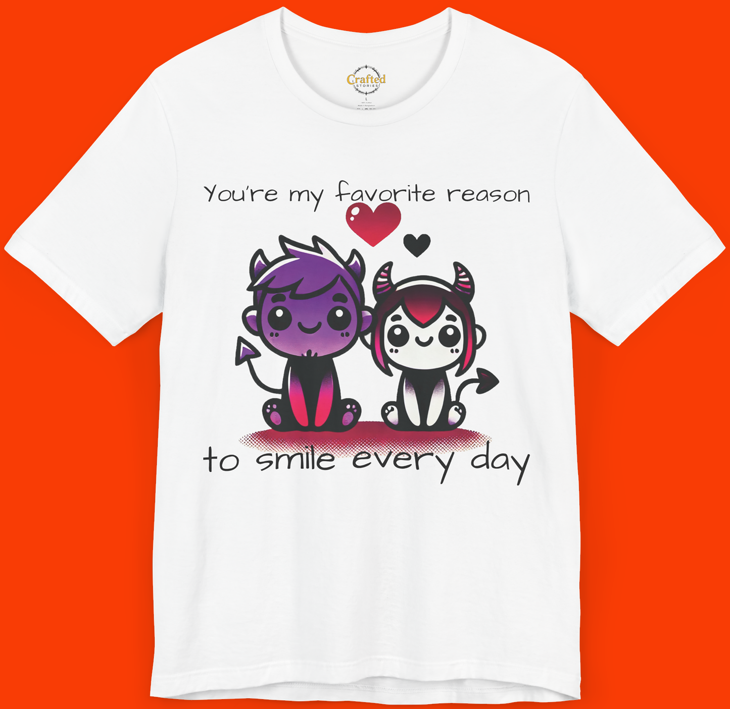 Happy Valentine`s Day Unisex Jersey Short Sleeve Tee