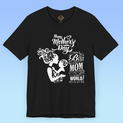 Mother´s day- Best Mom - Women Jersey Short Sleeve T shirt