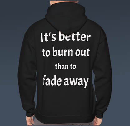 Rock `n`Roll  Heavy Blend™ Hooded Sweatshirt, Men, Women, Rockers, School, Work, Drinking with Buddies, Outdoor, Indoor, Fun