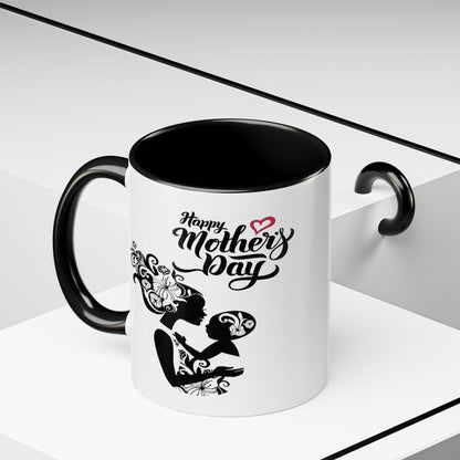 Happy Mother´s Day Accent Coffee Mug (11 oz)