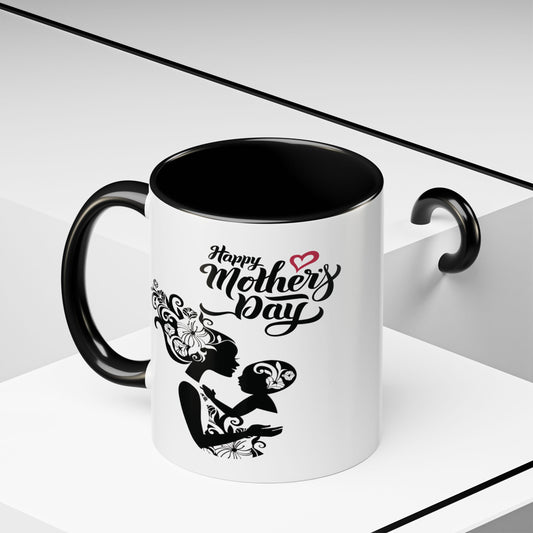 Happy Mother´s Day Accent Coffee Mug (11 oz)