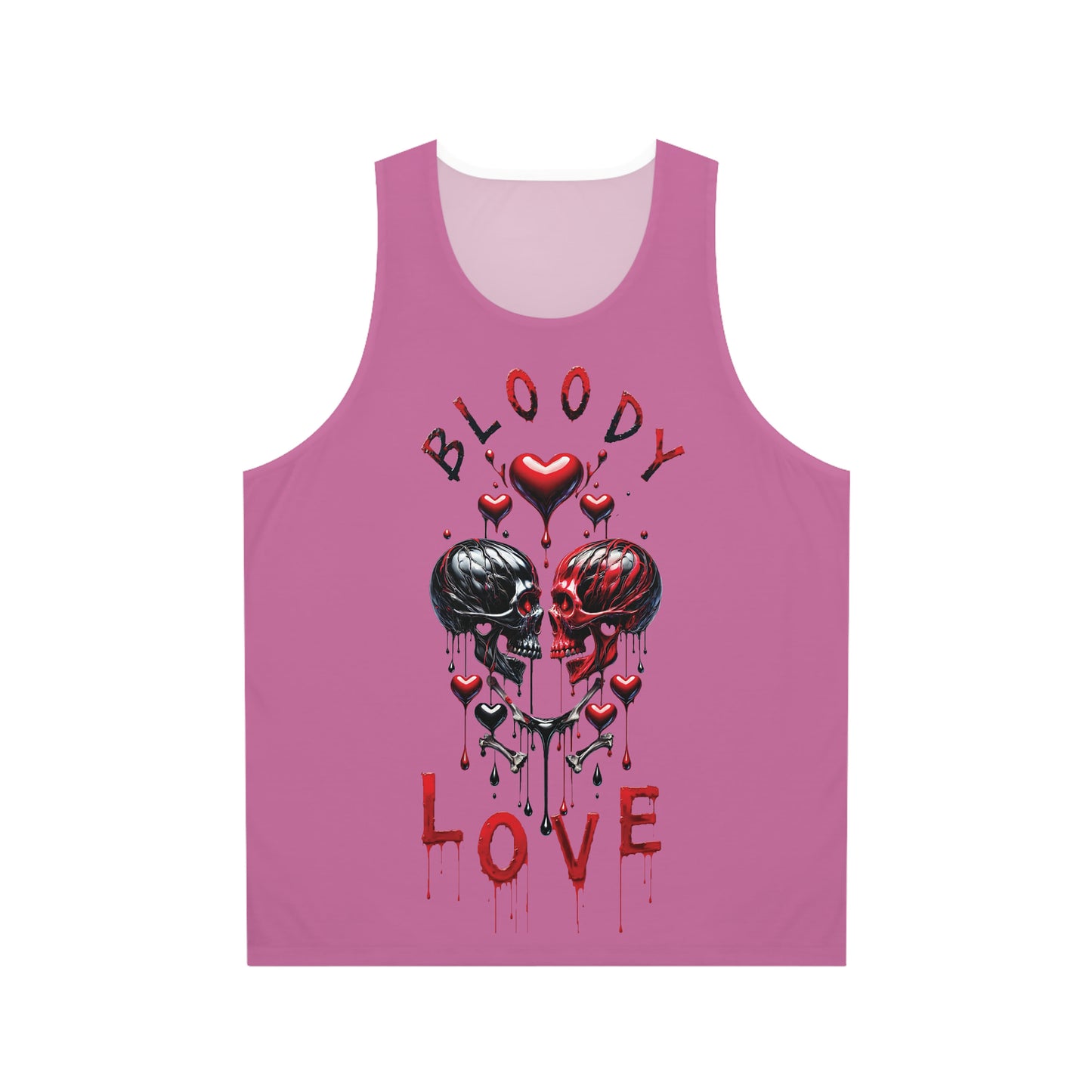 Bloody Love Women Tank Top Light Pink, Heavy metal, Rock n Roll, Ghotic, Punk