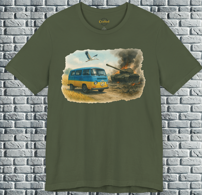 Make Peace, Not War – Ukraine Short Sleeve Tee