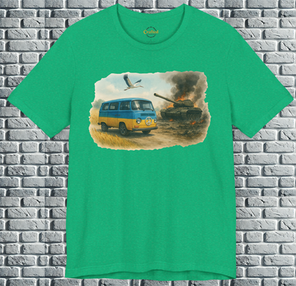 Make Peace, Not War – Ukraine Short Sleeve Tee
