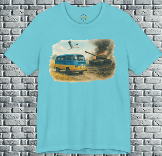 Make Peace, Not War – Ukraine Short Sleeve Tee
