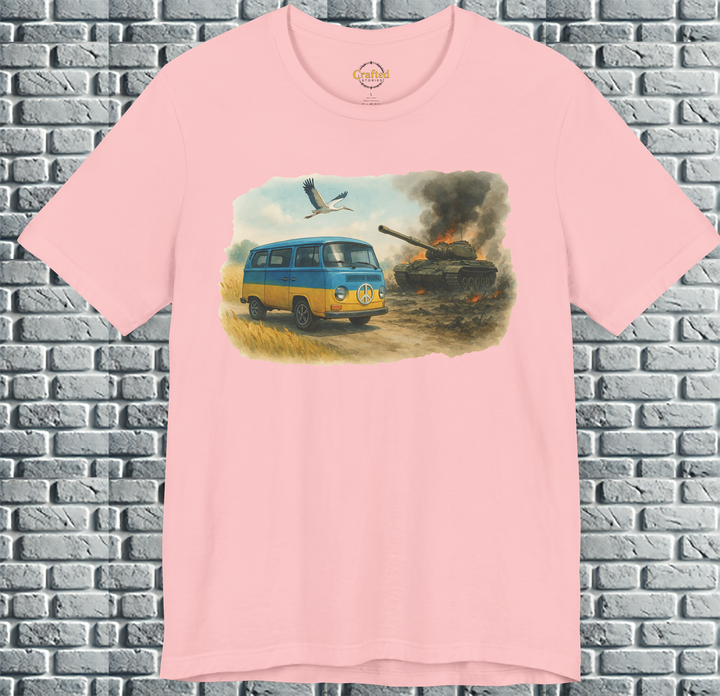 Make Peace, Not War – Ukraine Short Sleeve Tee
