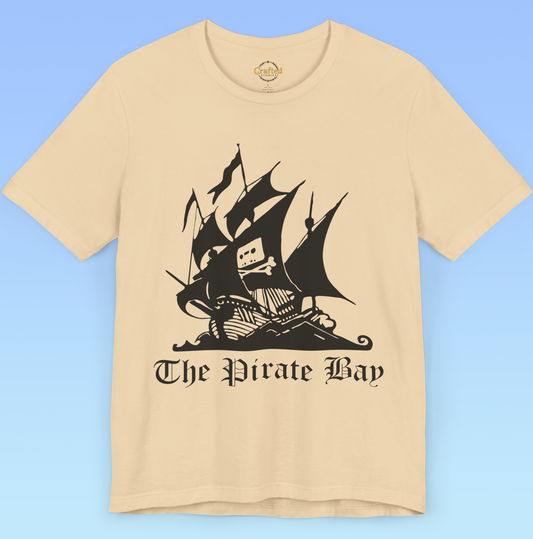 Pirate Bay (Suport Torrent) Unisex Jersey Short Sleeve T shirt