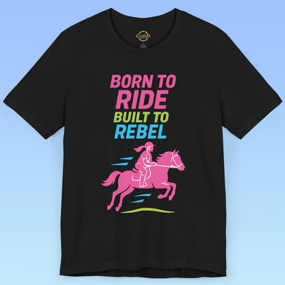 BORN TO RIDE- Short Sleeve Women T-shirt