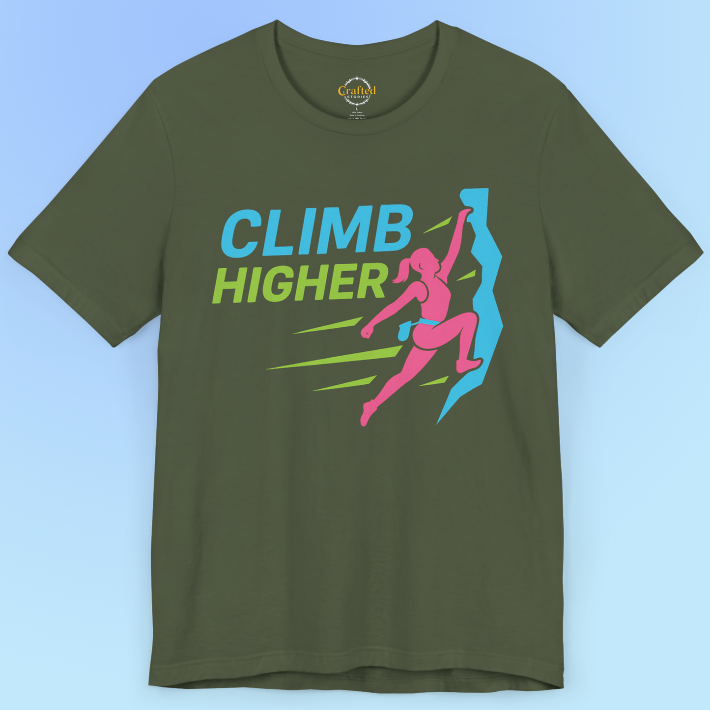 Climb Higher- Women Short Sleeve Tee