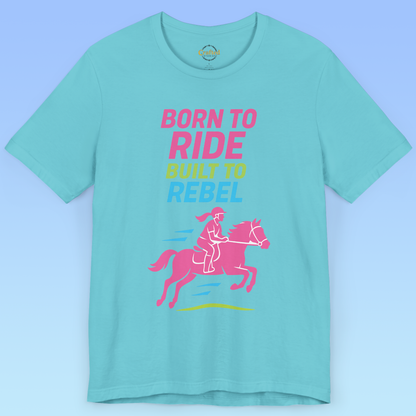 BORN TO RIDE- Short Sleeve Women T-shirt