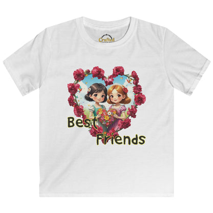 Best Friends girls Kids Softstyle Tee