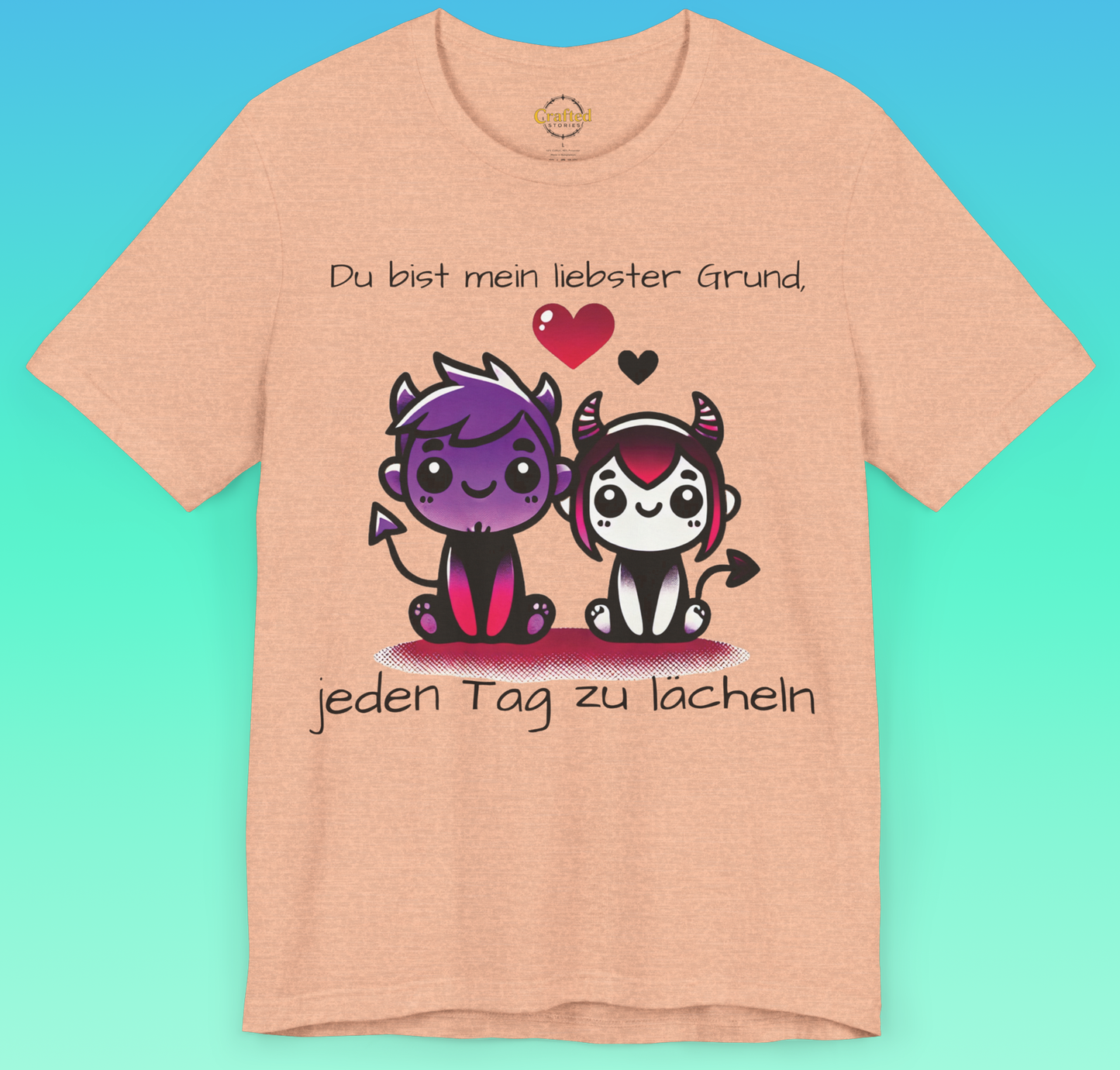 ❤️ Alles Liebe zum Valentinstag! Unisex Jersey Short Sleeve T- shirt