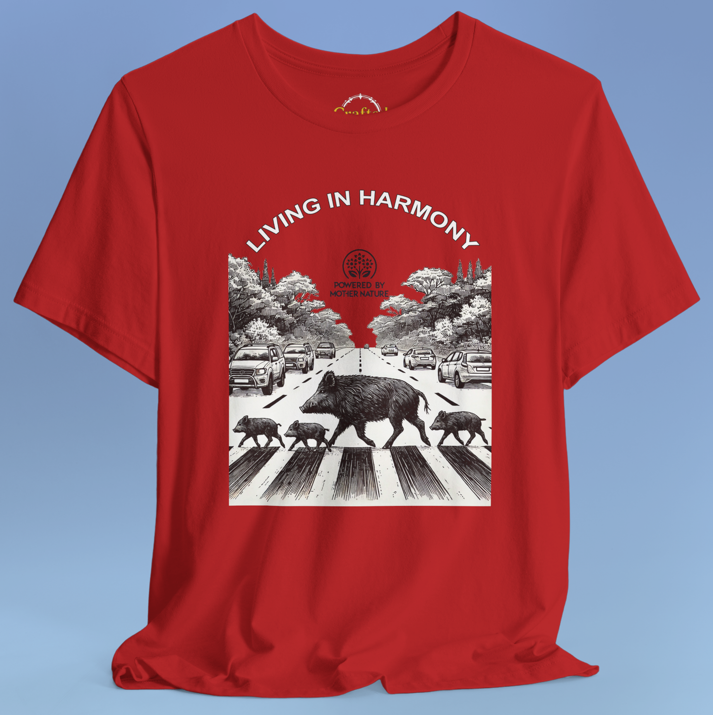 Living in Harmony-  Short Sleeve Tee