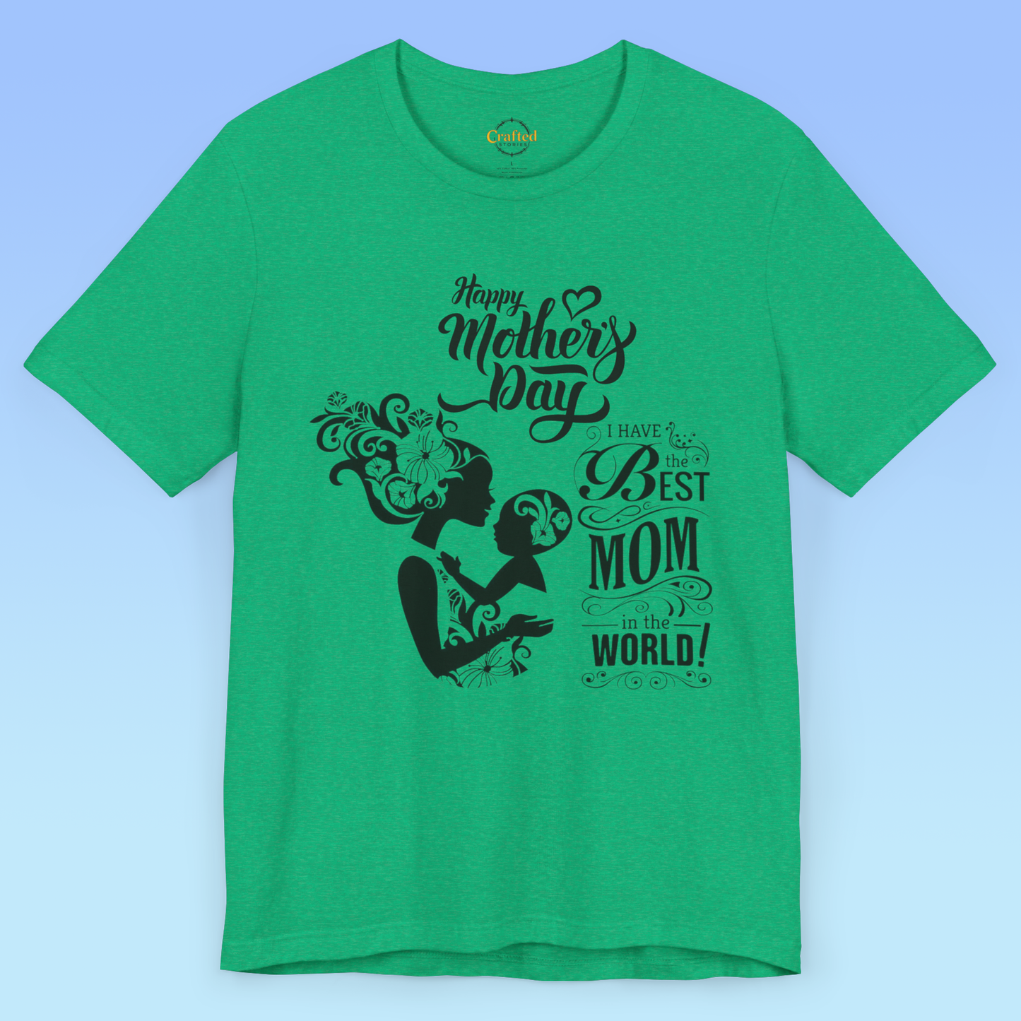 Mother´s day- Best Mom - Women Jersey Short Sleeve T shirt