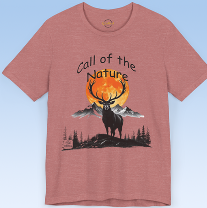 Call of the Nature- Unisex Jersey Short Sleeve Tee
