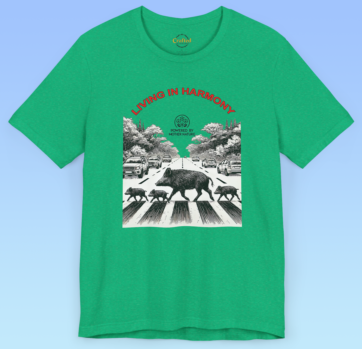 Living in Harmony-  Short Sleeve Tee