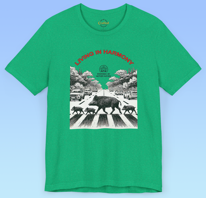 Living in Harmony-  Short Sleeve Tee