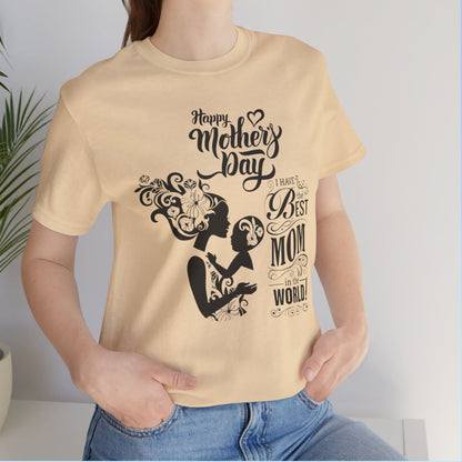 Mother´s day- Best Mom - Women Jersey Short Sleeve T shirt