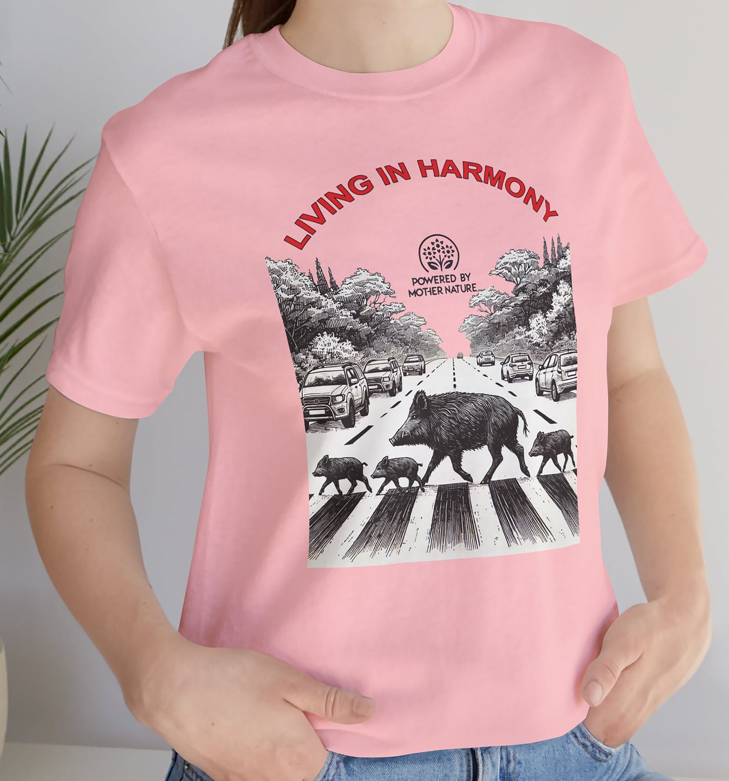 Living in Harmony-  Short Sleeve Tee