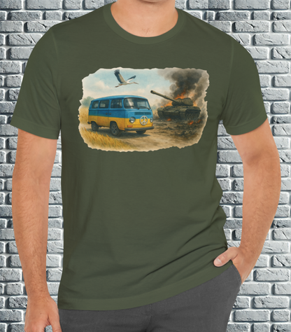 Make Peace, Not War – Ukraine Short Sleeve Tee