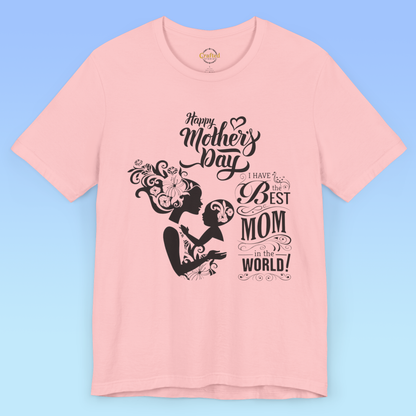 Mother´s day- Best Mom - Women Jersey Short Sleeve T shirt