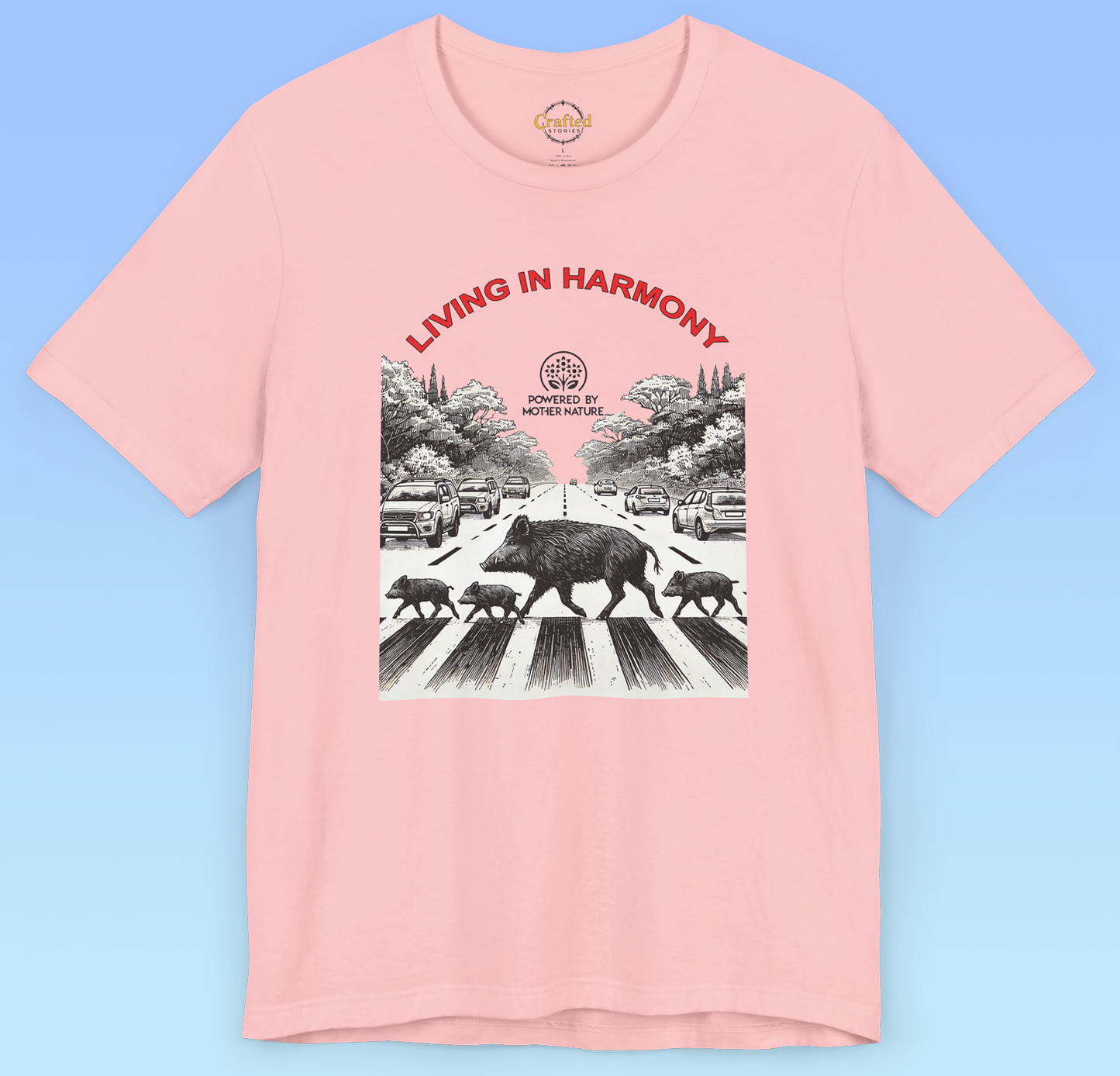 Living in Harmony-  Short Sleeve Tee