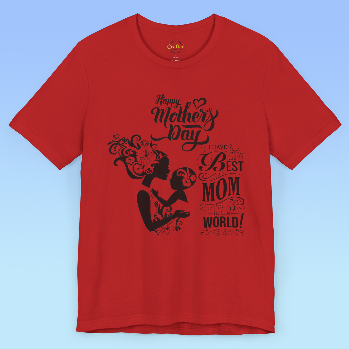 Mother´s day- Best Mom - Women Jersey Short Sleeve T shirt