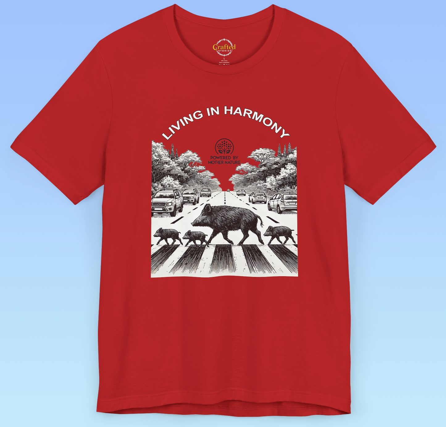 Living in Harmony-  Short Sleeve Tee