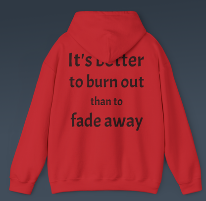 Rock `n`Roll  Heavy Blend™ Hooded Sweatshirt, Men, Women, Rockers, School, Work, Drinking with Buddies, Outdoor, Indoor, Fun