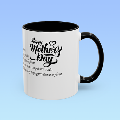 Happy Mother´s Day personalized Mug Accent Coffee Mug (11, 15oz)