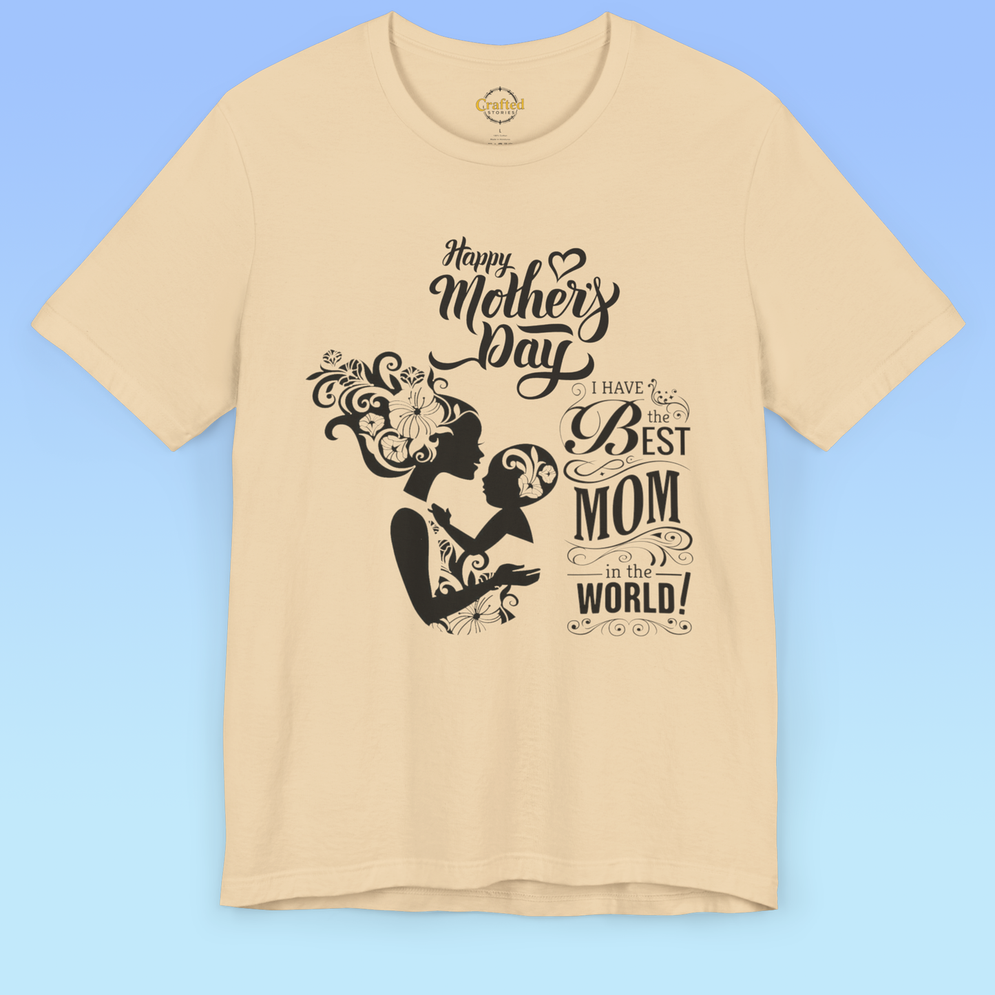 Mother´s day- Best Mom - Women Jersey Short Sleeve T shirt