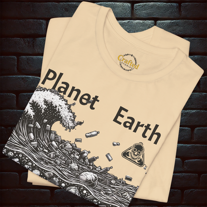 Planet Earth and Our Pollution – Eco-Conscious T-Shirt Unisex Jersey Short Sleeve 🌍♻️