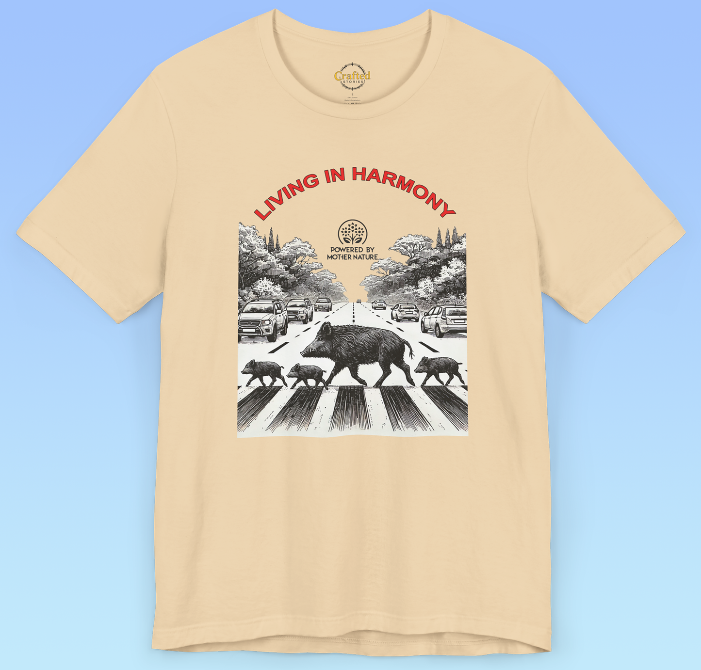 Living in Harmony-  Short Sleeve Tee